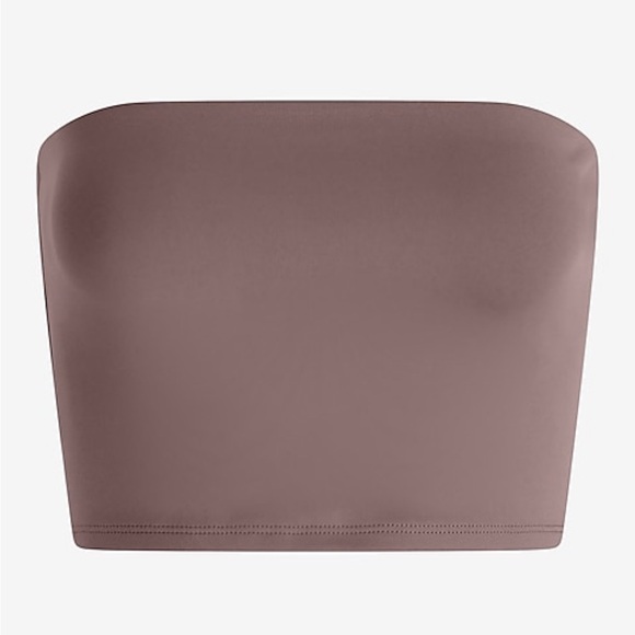 EXPRESS BODY CONTOUR HIGH COMPRESSION CROPPED TUBE TOP - Picture 3 of 11